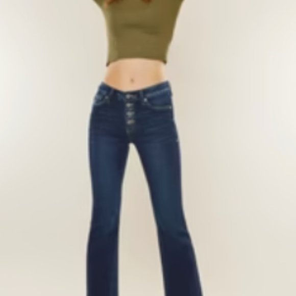 Lurice Mid Rise Flare - Picture 5 of 5